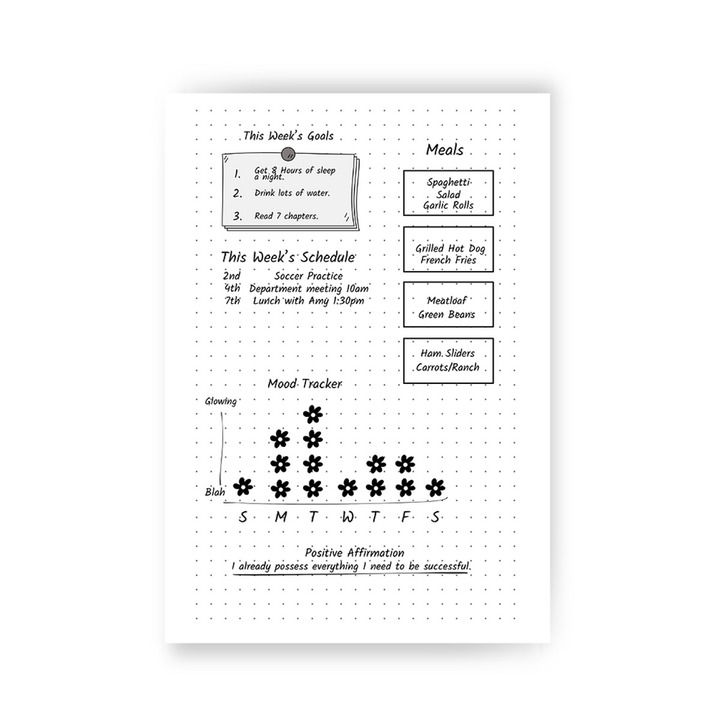 Flicker + Wish Dot Grid Bullet Journal, Version One