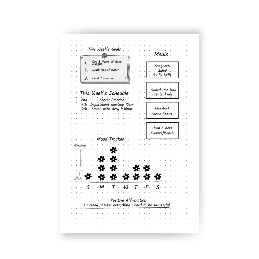 Flicker + Wish Dot Grid Bullet Journal, versión tres