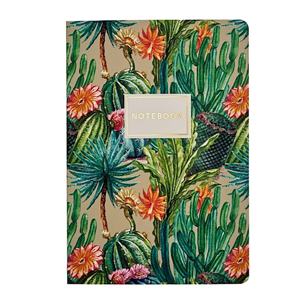 Flora Ruled Notebook, A5 - Series 1