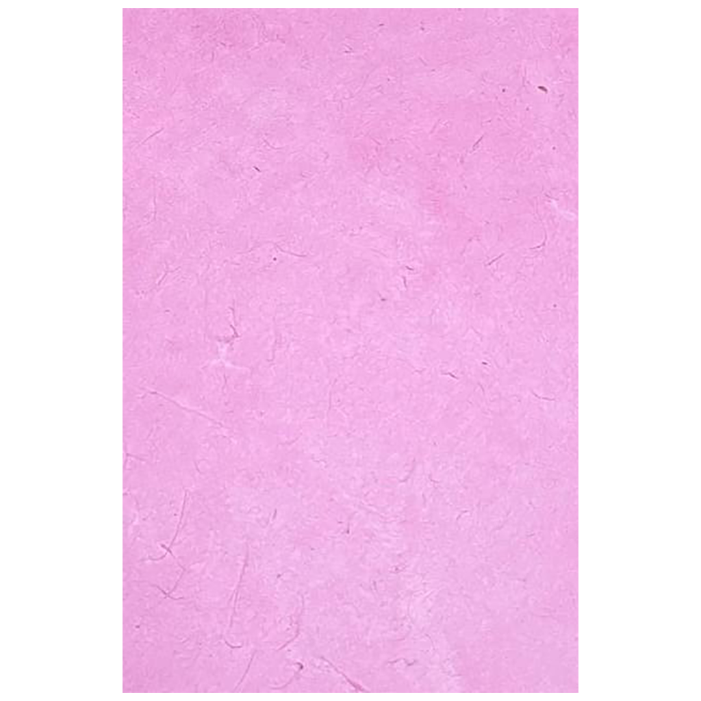 Feuille de papier Lokta, 20" x 30" - Rose