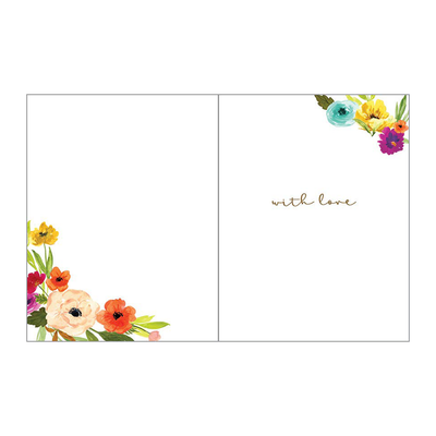 Floral Wreath Mother's Day Card