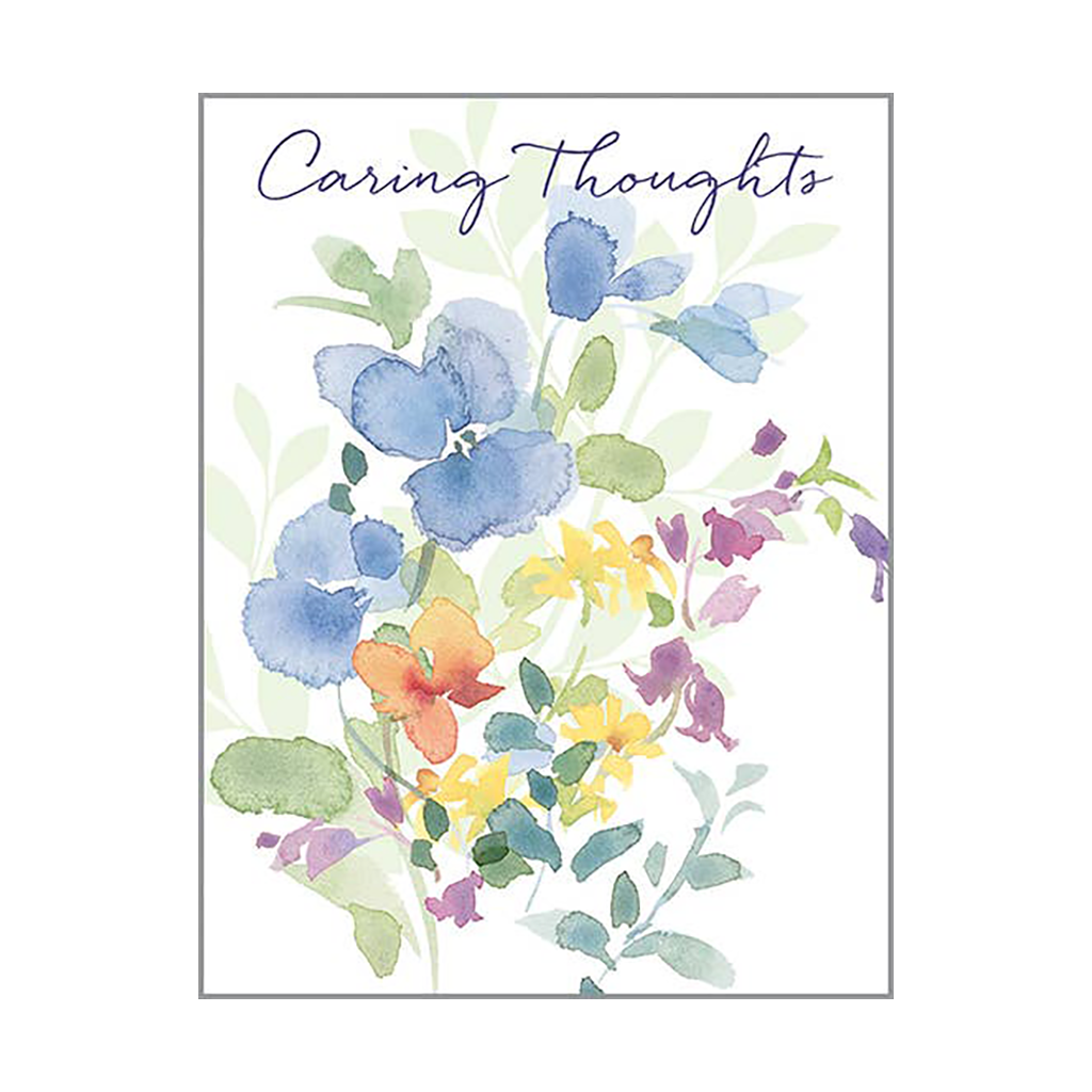 Pansy Mix Thinking of You Card