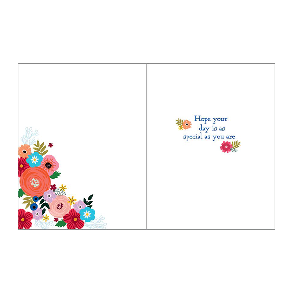 Spring Flowers for Grandma Mother's Day Card