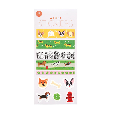Dogs Washi Stickers