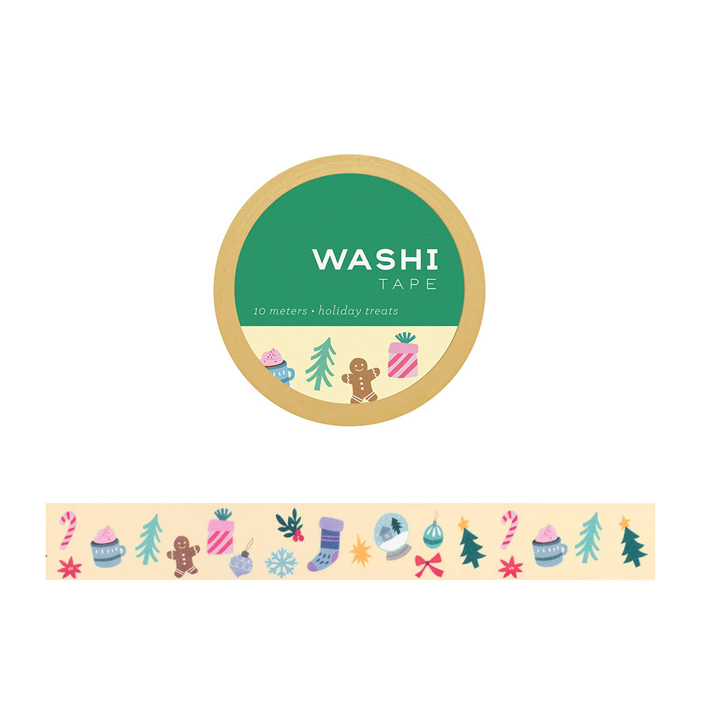 Girl of All Work Holiday Treats Washi Tape Roll