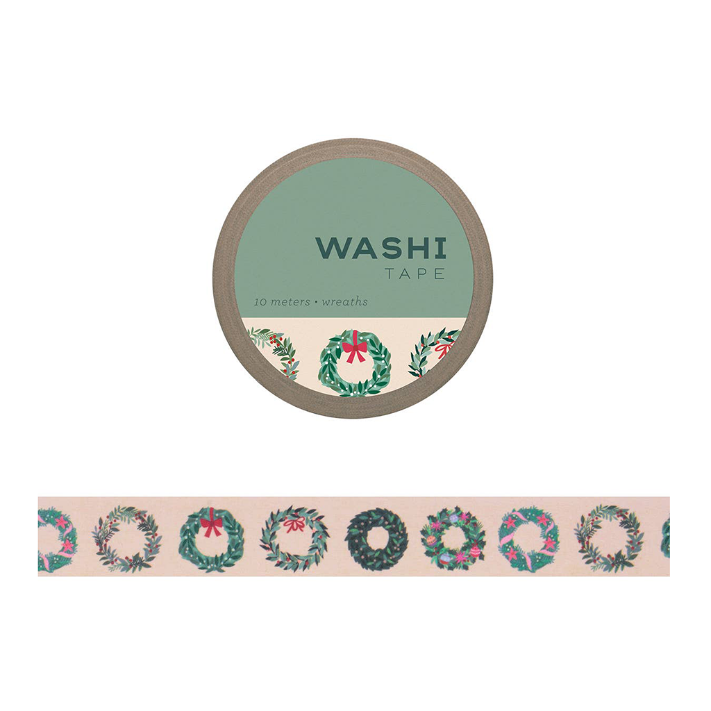 Holiday Wreaths Washi Tape