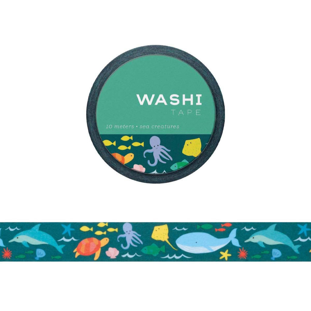 Sea Creatures Washi Tape