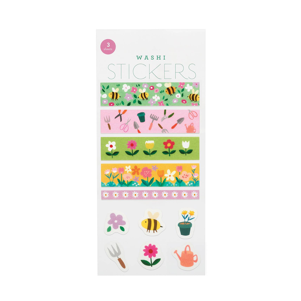 Girl of All Work Spring Washi Sticker Sheet