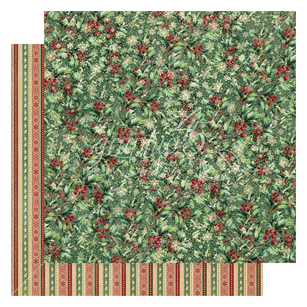 Graphic 45 Holiday Cheer Cardstock, 12"x12", Image 1