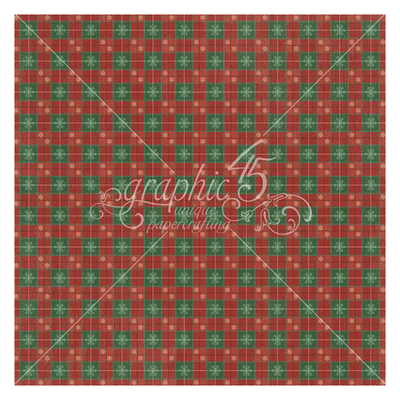 Graphic 45 Letters To Santa Cardstock, 12"x12", Image 3