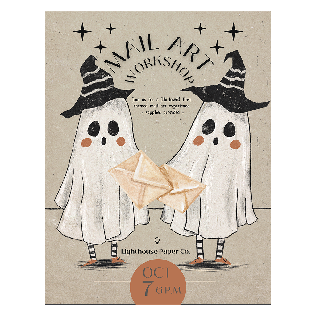 10/7/2023 - Halloween Mail Art Workshop