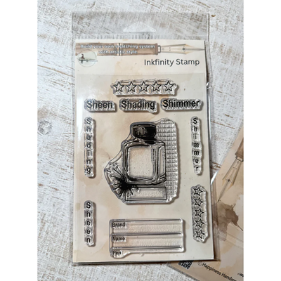 Happiness Handmade Inkfinity Swatching Stamp Set