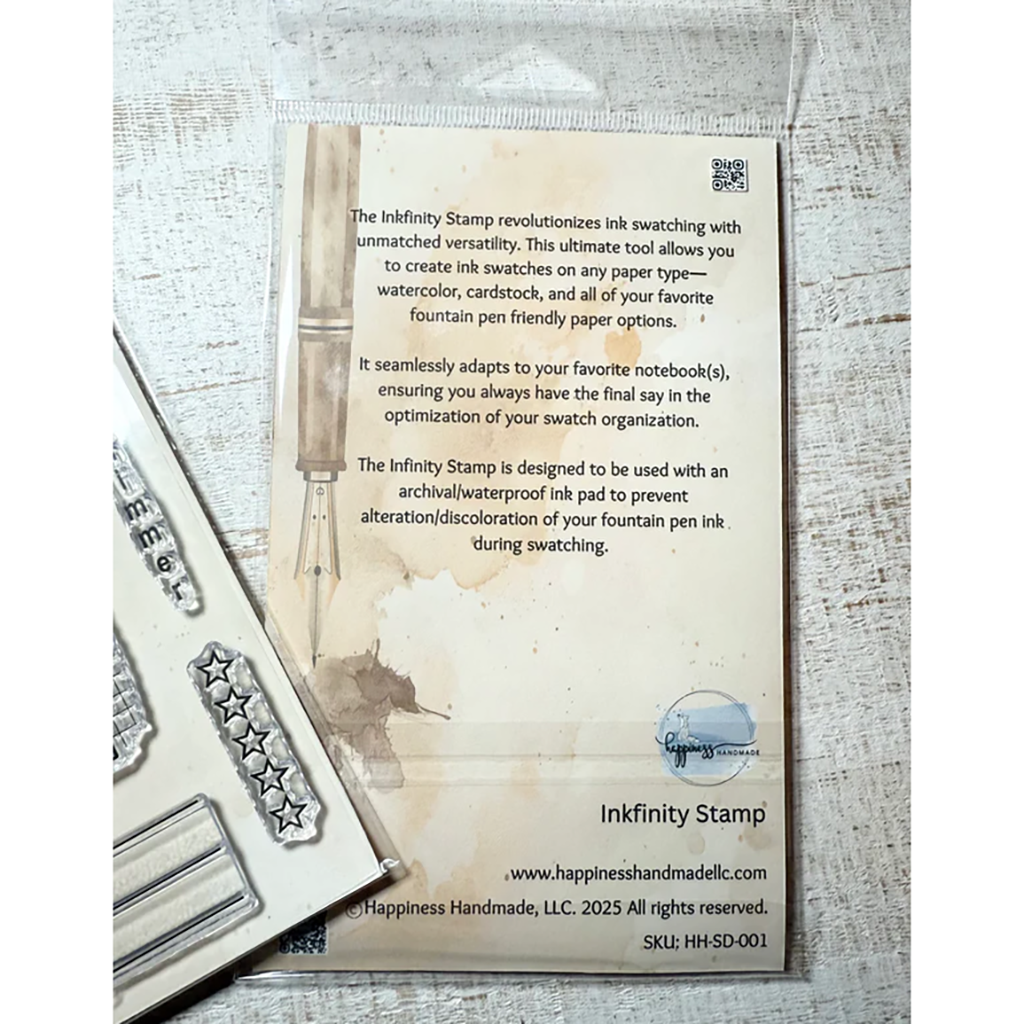 Happiness Handmade Inkfinity Swatching Stamp Set