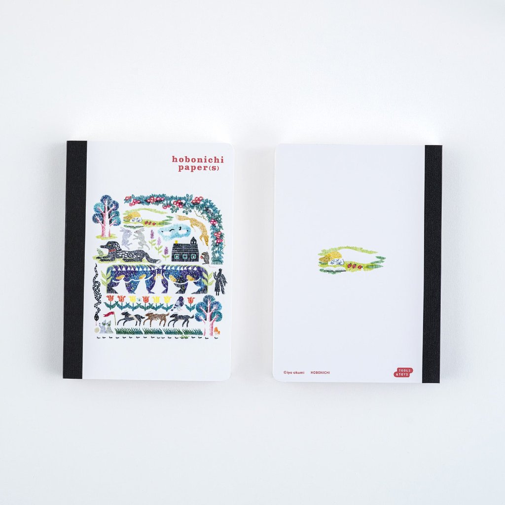 Carnet Hobonichi Paper(s), A6 - Iyo Okumi : Mon petit jardin