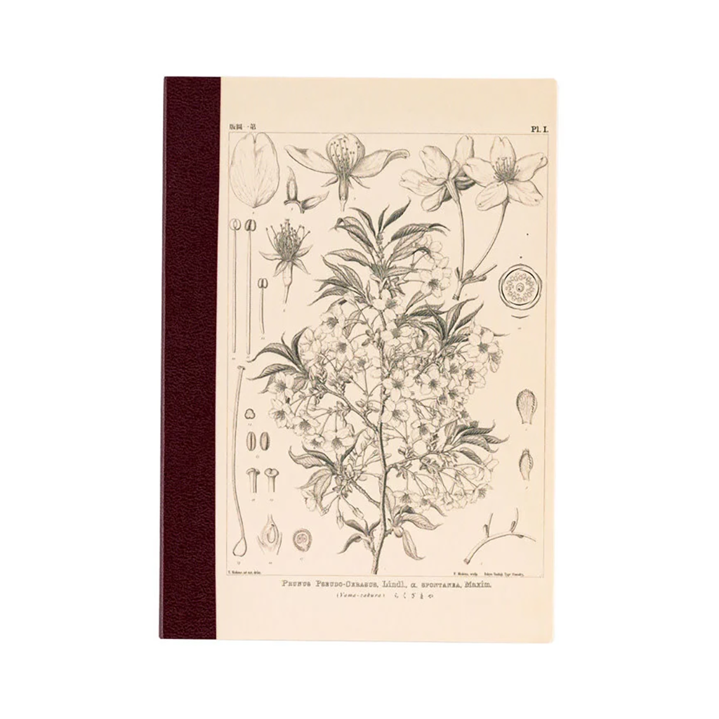 Hobonichi Yamazakura Plain Notebook, A6, Grid