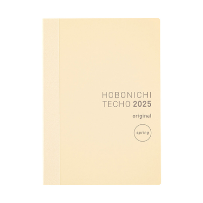 Hobonichi Techo 2025 Original Book, A6 - April Start (Japanese)