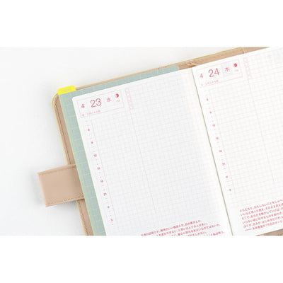 Hobonichi Techo 2025 Original Book, A6 - April Start (Japanese)