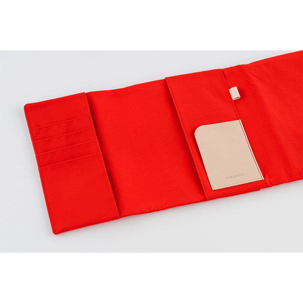 Hobonichi Techo 2025 Original Cover, A6 - Tragen: Red