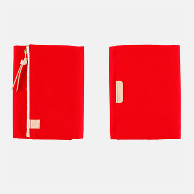 Hobonichi Techo 2025 Original Cover, A6 - Tragen: Red