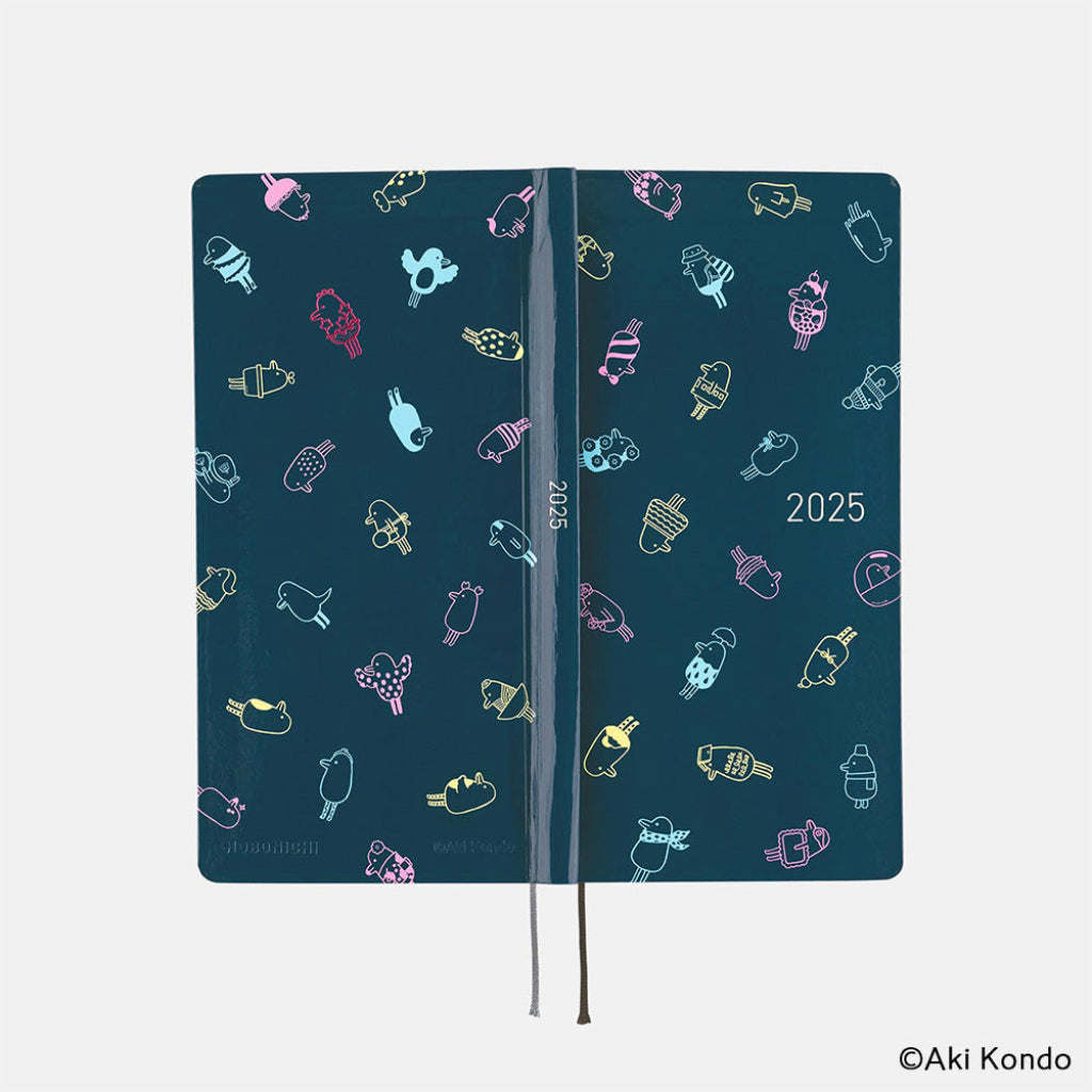 Semaines Hobonichi Techo 2025 - Nœud papillon : Sushi (Anglais)