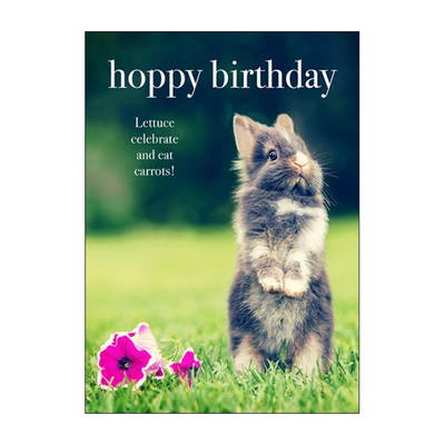 Hoppy Birthday Greeting Card