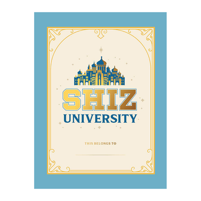 Wicked Shiz University Softcover Notebook