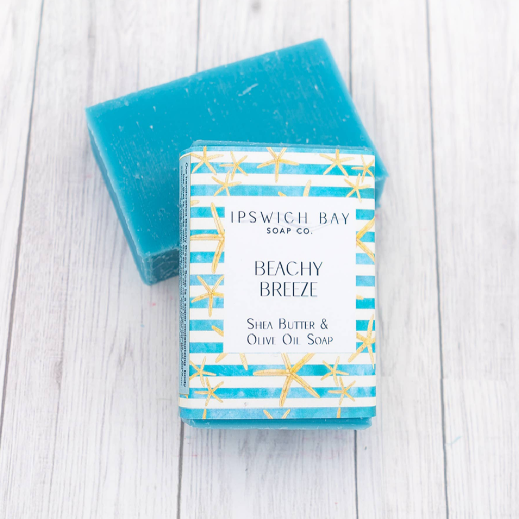 Ipswich Bay Handcrafted Soap Bar, 4 oz. - Beachy Breeze