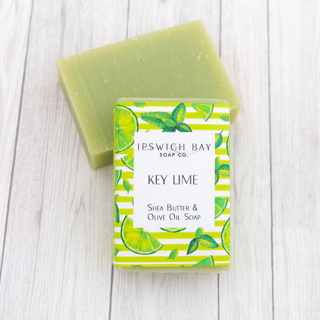 Ipswich Bay Handcrafted Soap Bar, 4 oz. - Key Lime Soap