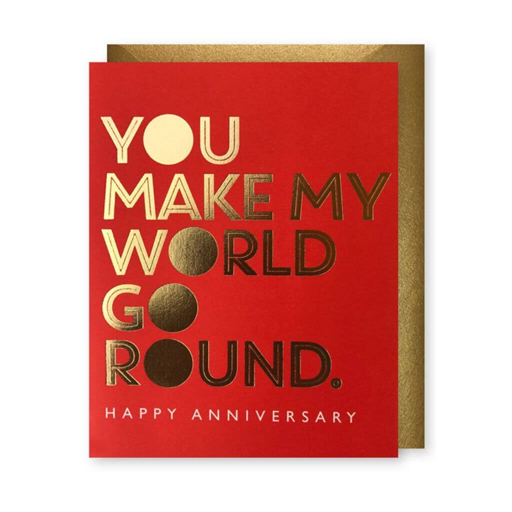 Go Round Anniversary Card