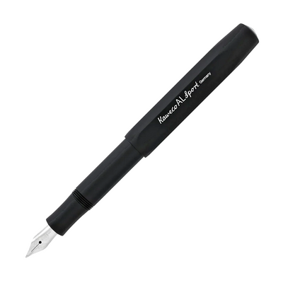 Pluma estilográfica Kaweco AL Sport, negro