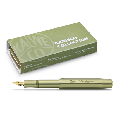 Pluma estilográfica Kaweco AL Sport, negro