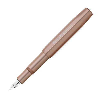 Pluma estilográfica Kaweco AL Sport, oro rosa