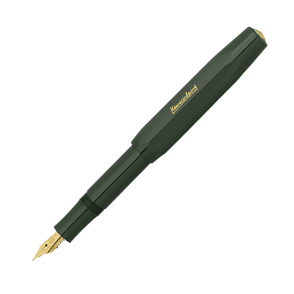 Pluma estilográfica Kaweco Classic Sport, verde