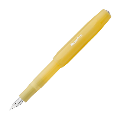 Pluma estilográfica Kaweco Frosted Sport, plátano