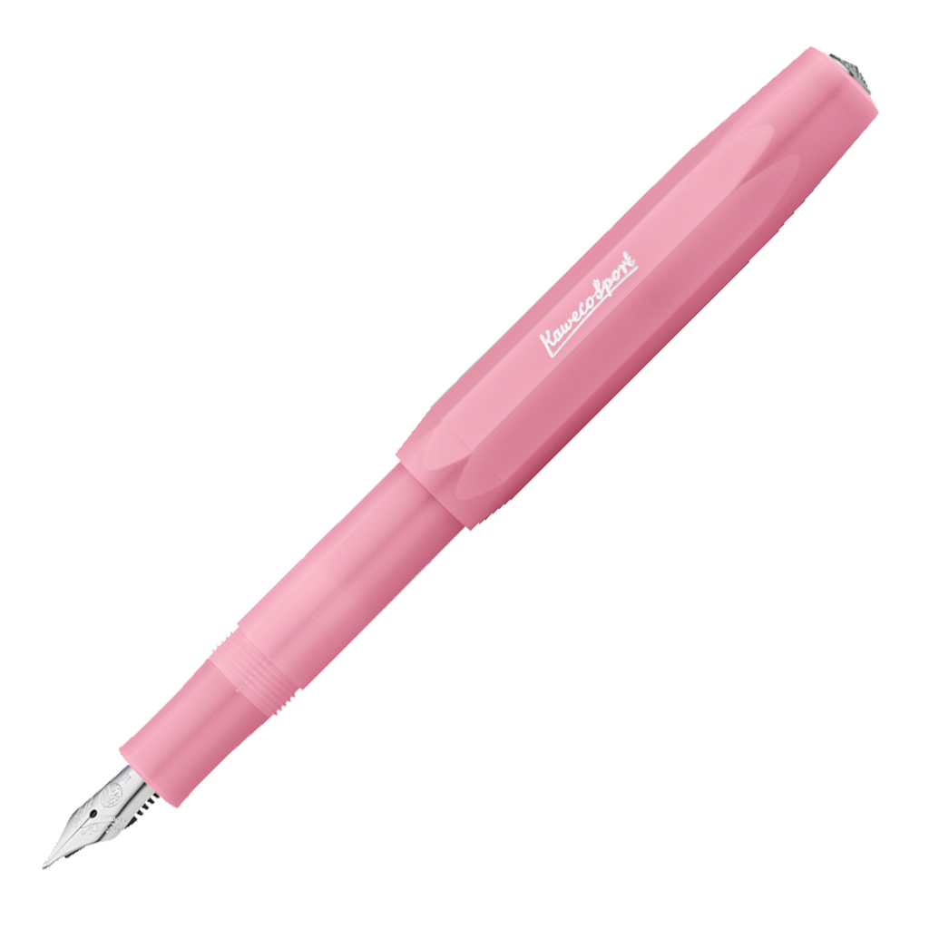 Pluma estilográfica Kaweco Frosted Sport, plátano