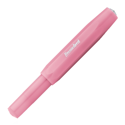 Pluma estilográfica Kaweco Frosted Sport, plátano