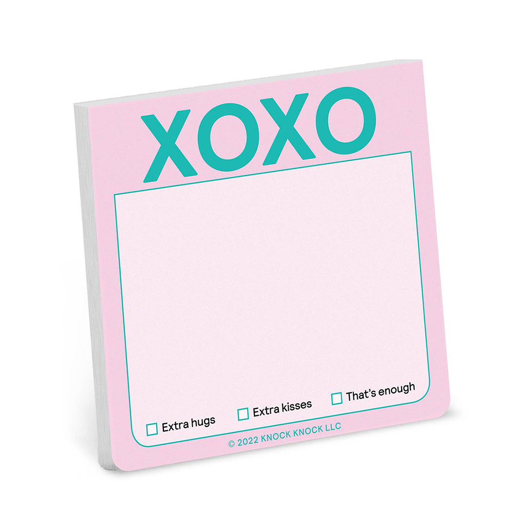 Knock Knock XOXO Sticky Note