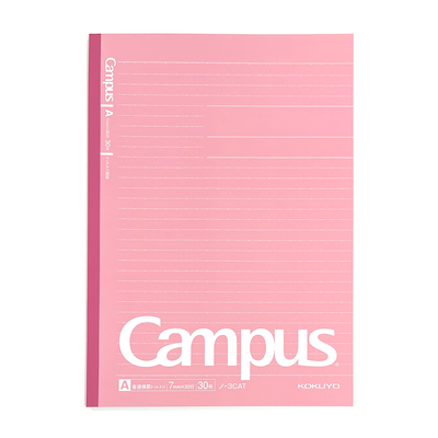 Kokuyo Campus Carnet à reliure lignée à pois B5