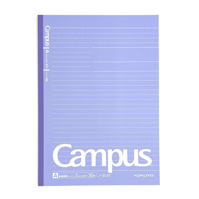 Kokuyo Campus Carnet à reliure lignée à pois B5