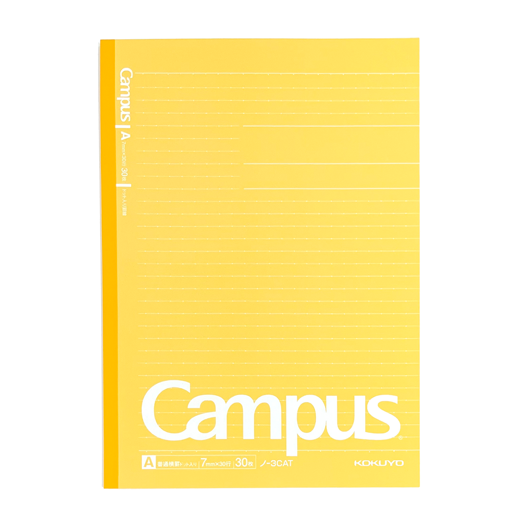 Kokuyo Campus Carnet à reliure lignée à pois B5