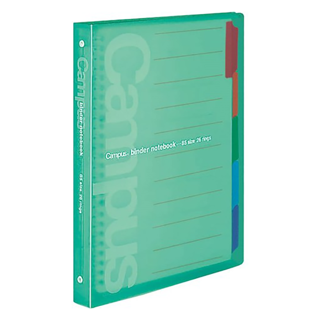 Kokuyo Campus Slide Binder, B5, Green