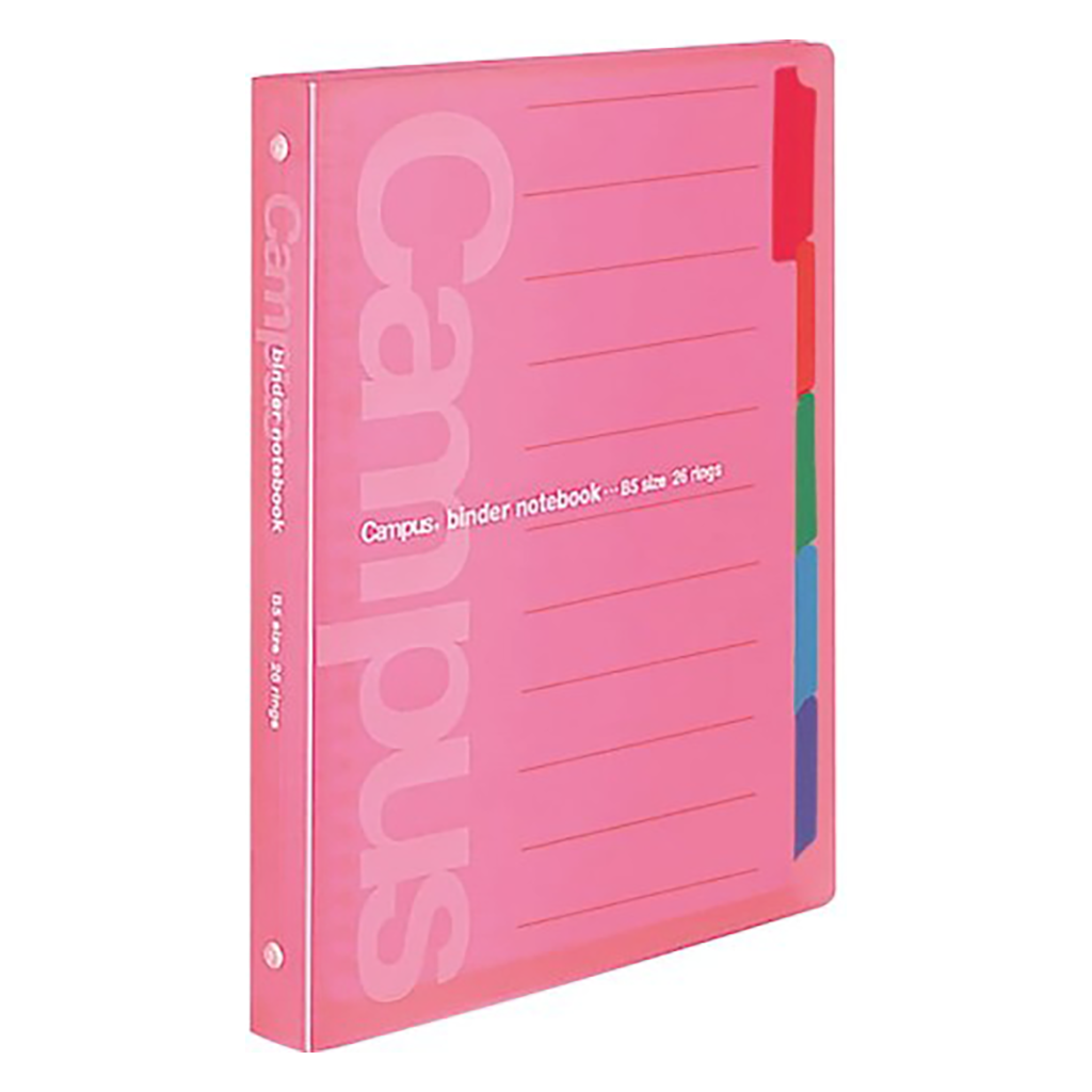 Kokuyo Campus Slide Binder, B5, Pink