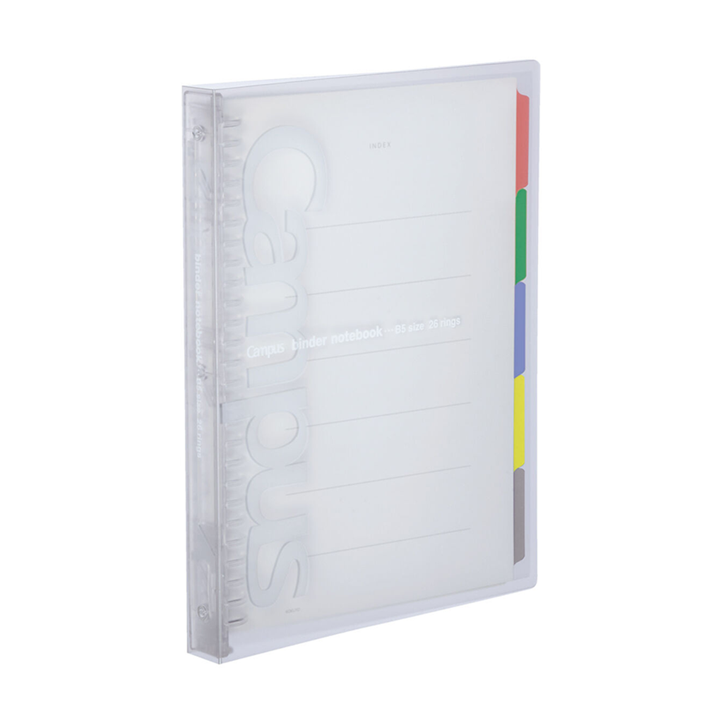 Kokuyo Campus Slide Binder, B5, Clear