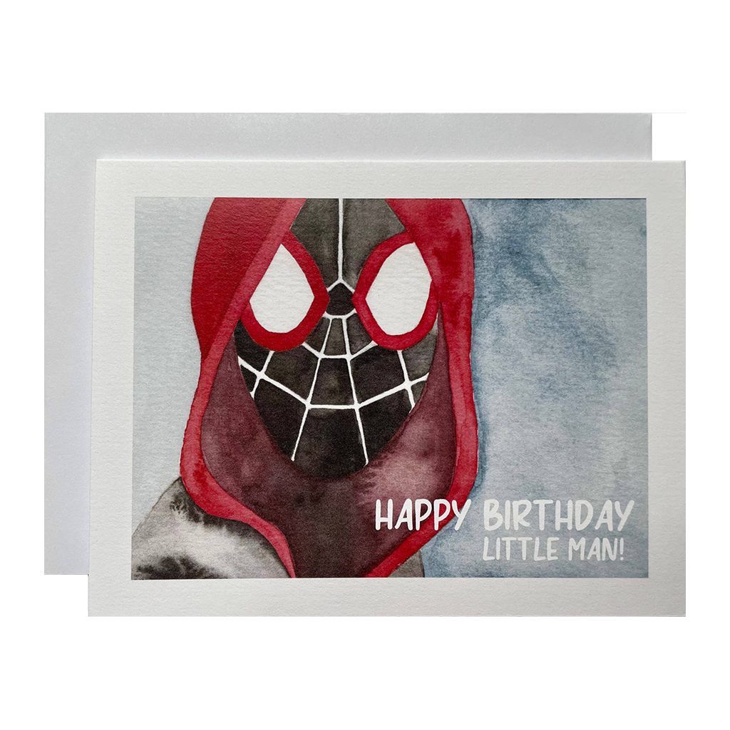 Happy Birthday Little Man Greeting Card