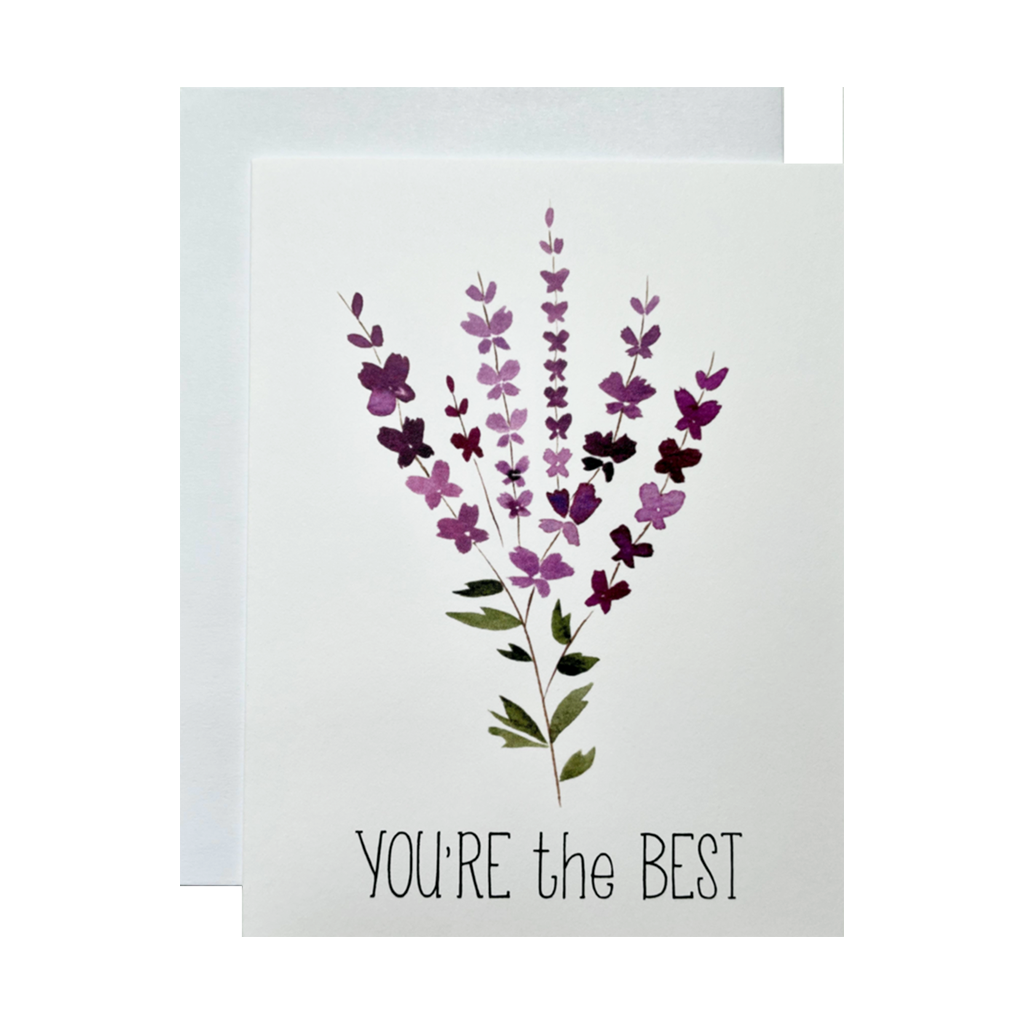 You're The Best Greeting Card