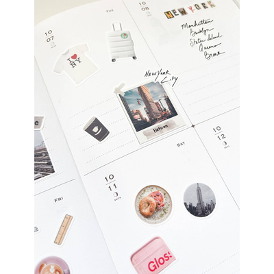 Kuboandlucy New York State of Mind Sticker Sheet