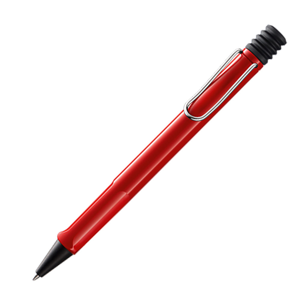 Lamy Safari Ballpoint Pen, Red