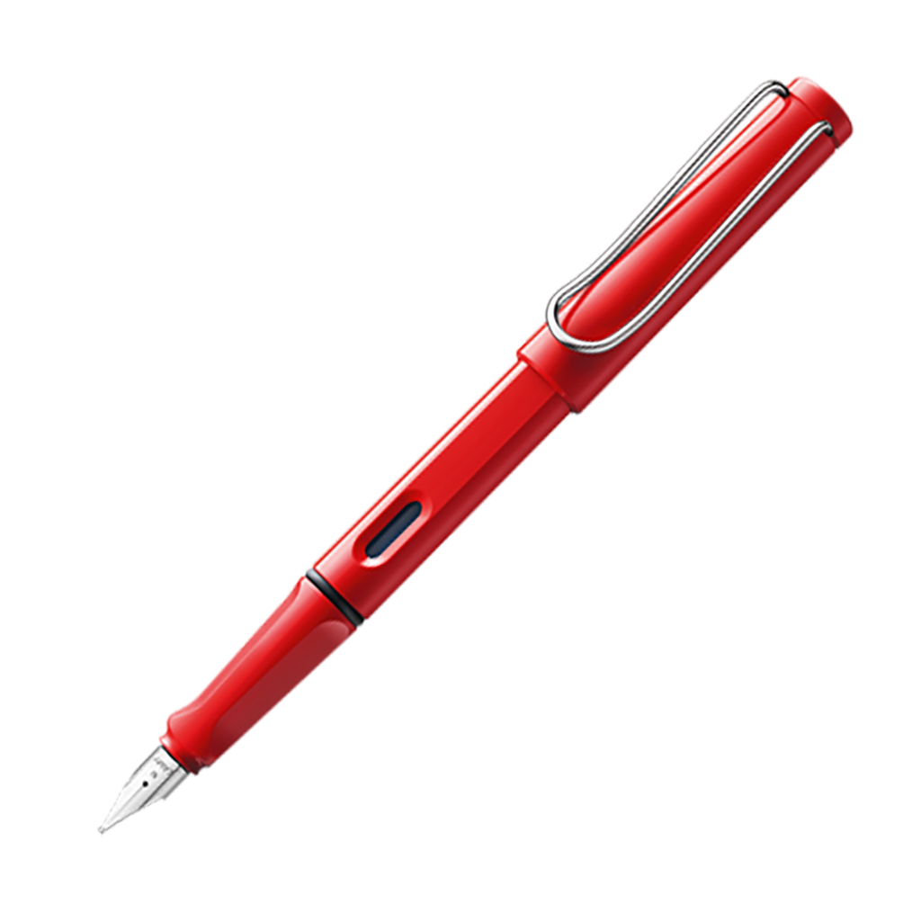 Pluma estilográfica Lamy Safari, rojo