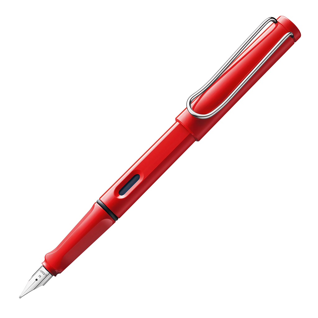 Lamy Safari Fountain Pen, Red