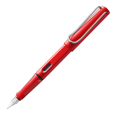 Lamy Safari Fountain Pen, Red